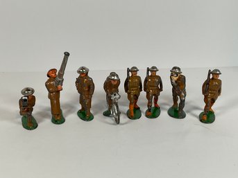(8) WWII Manoil/Lead Toy Soldiers - Lot 3