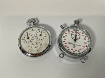 (2) Vintage Stopwatches