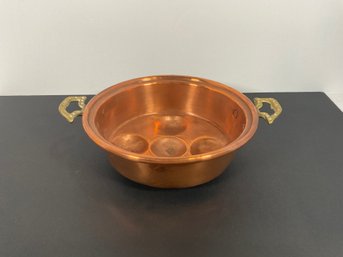 Vintage Copper Escargot Cooker - (DM)