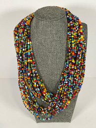 Color Beaded Necklaces - (13)