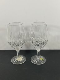 Pr Of Waterford 'Ice Beverage' Crystal Glasses - (DM)