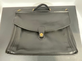 Vintage Coach Leather Briefcase - (DM)