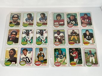 (18) 1975 Topps Football Cards - Lot 3