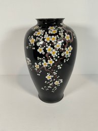 Japanese Hand Painted Vase - Marked.