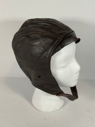Vintage Leather Flight Helmet