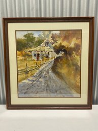 Watercolor By Jerry Stitt (20th/21st C) - Signed