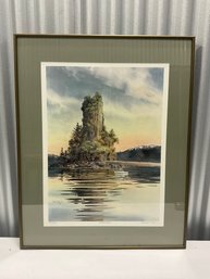 Watercolor By Dick Miller (PNW) - Signed
