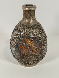Sterling Overlay Decanter (Possible Yuanho)
