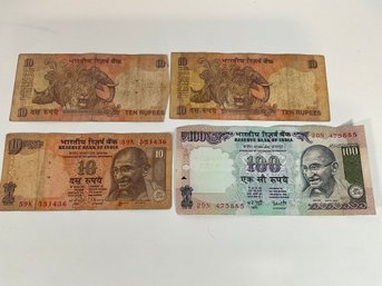 India - $100 & 10