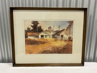 Watercolor By Deanne Lemley - Signed