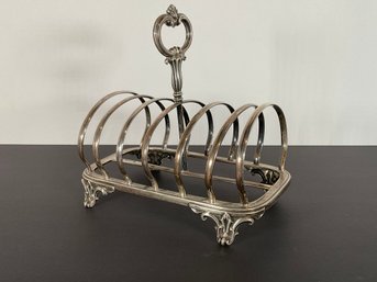 Late 19th C - Sterling Toast Holder - H W & Co.