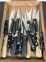 Kitchen Knives - As Shown.