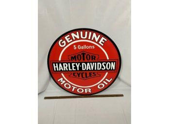 Harley Davidson Sign (Hand Painted)