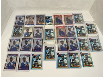 Ken Griffey Jr (Lot) Of Rookie Cards