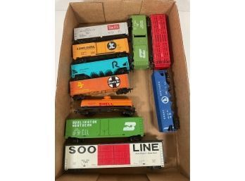 HO Scale Train Cars