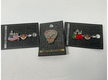 Hard Rock Cafe Pins (Lot 3)