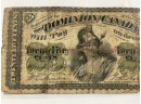 1870 Canadian Twenty Five Cent Note