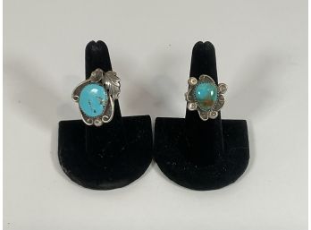 Sterling Turquoise Rings