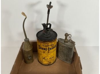 Vintage Oil Cans