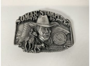 1995 Omak Stampede Belt Buckle Lt Ed.  38/250