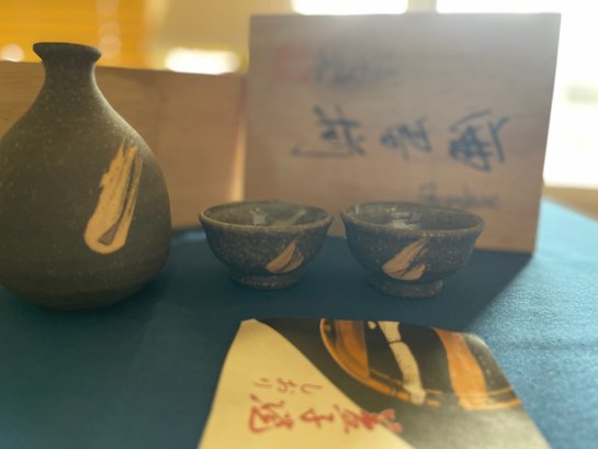 Traditional Ceramic Sake Set