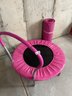 Pink Exercise Trampoline And Yoga Mat