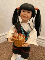 'desert Star' Handcrafted Porcelain Doll