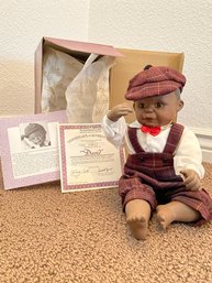 David Handcrafted Porcelain Doll