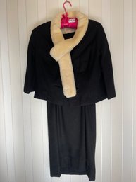 Black Dress And Jacket Vintage