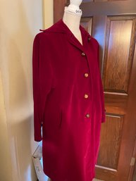 Vintage Lawrence Of London Velvet Coat