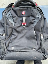 Swiss Backpack, 2 Tumi Messenger Bags