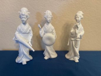 Fitz And Floyd Bone China Figurines