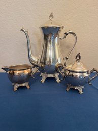 Pilgrim Silver-plate Tea Set