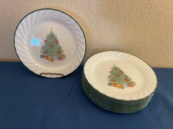 12 Holiday Magic By Corelle Plates