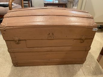 Antique Wood Trunk