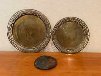 Etched Brass Plates Greece