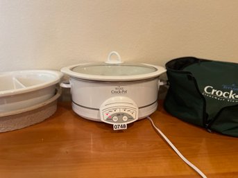 Crockpot With Extra Divider Insert