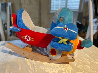 Children's Rocker Airplane