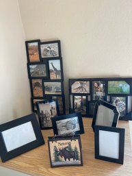 Black Picture Frames Lot