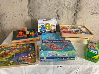 Various Puzzles And Learning Items