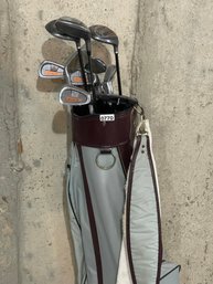 Golf Clubs Bag And Balls