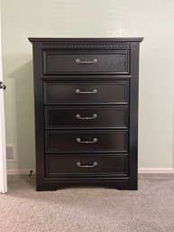 Ashley Signature Five Drawer Chest In Black