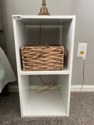 Cubby Shelf And Basket