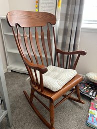 Vintage Wood Rocking Chair