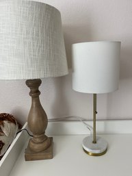 Two Modern Style Lamps