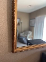 Beautiful Framed Gold Tone Mirror