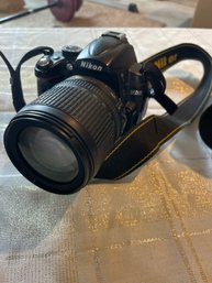 Nikon D5000 With Lenses Camera And Accessories.