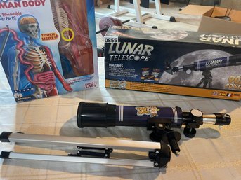 Kids Telescope And Human Body Learning Lab