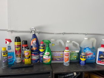 House And Garage Cleaning Items