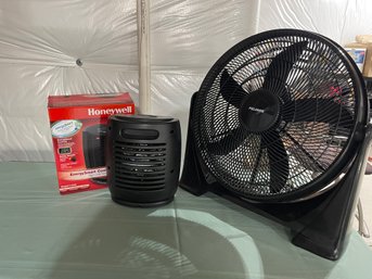 Honeywell Energy Smart Heater And Fan.